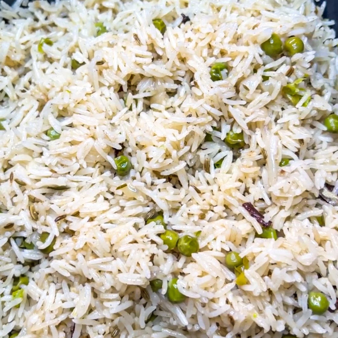 Matar Pulao (Aromatic Rice with Green Peas) — We're Eating