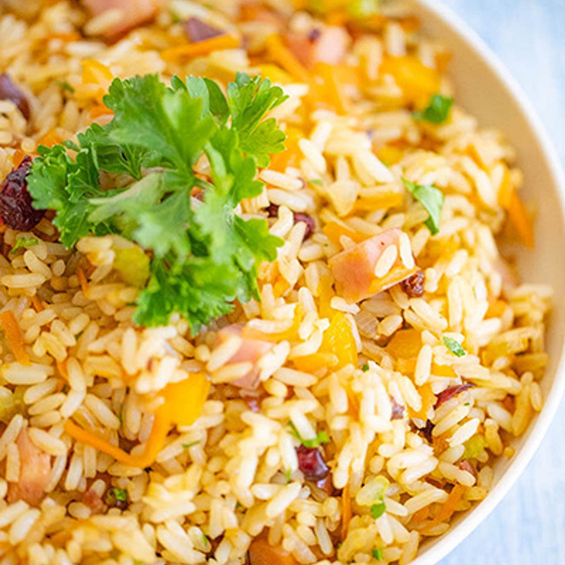 Christmas rice recipe