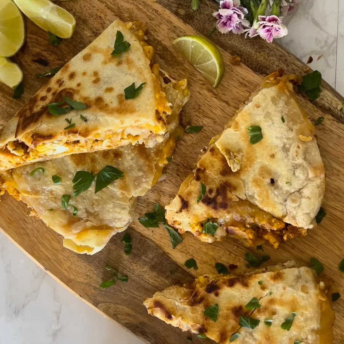 Loaded Breakfast Quesadilla