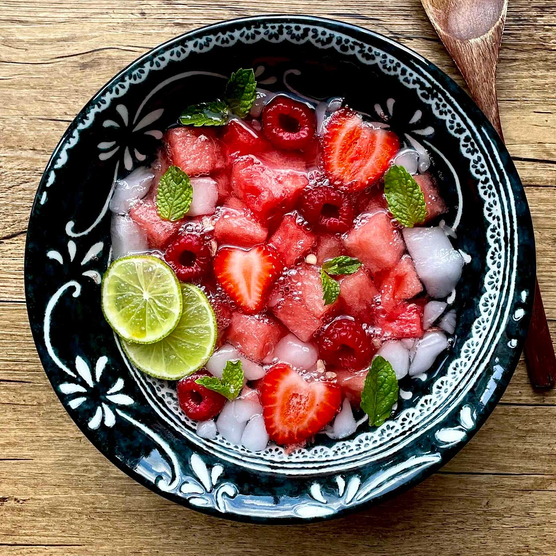 Korean Watermelon Punch (Subak Hwachae)