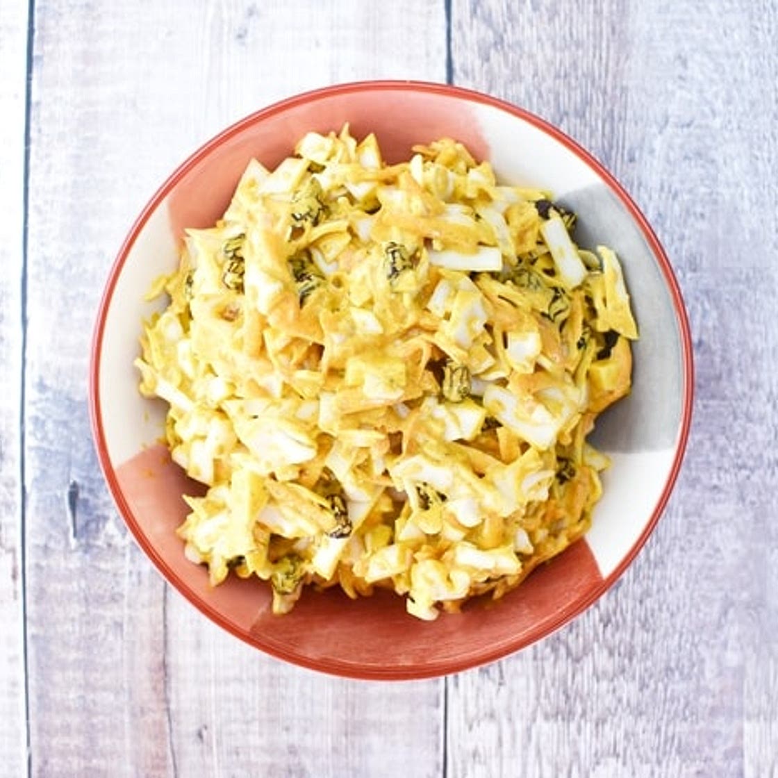 RECIPE - Vegan Coronation Coleslaw