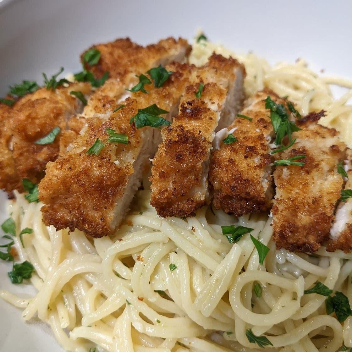Chicken Kiev Pasta