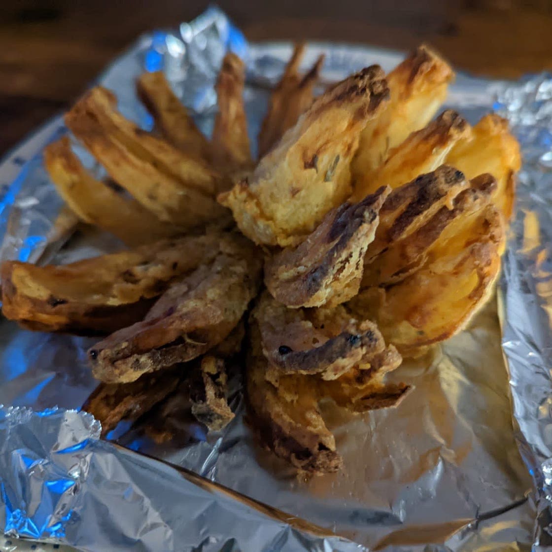 Air Fryer Blooming Onion