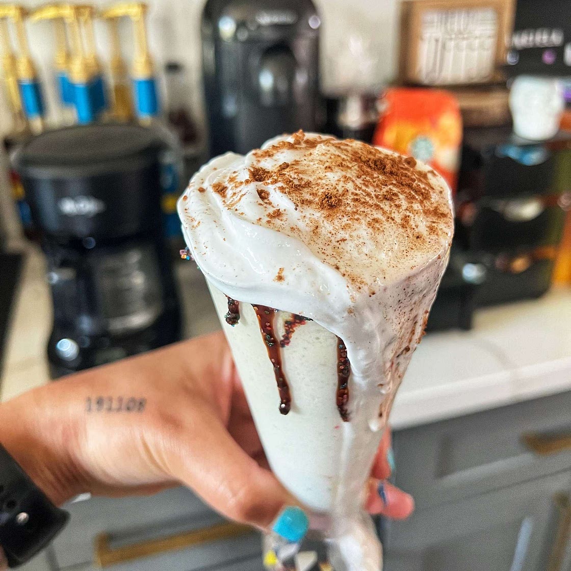 Pumpkin Pie Adult Milkshake | 21+ | AngielaEats