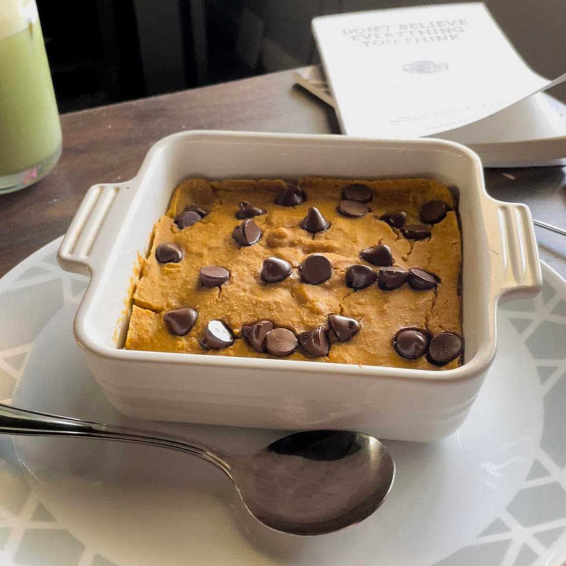 Pumpkin Spice Baked Oats