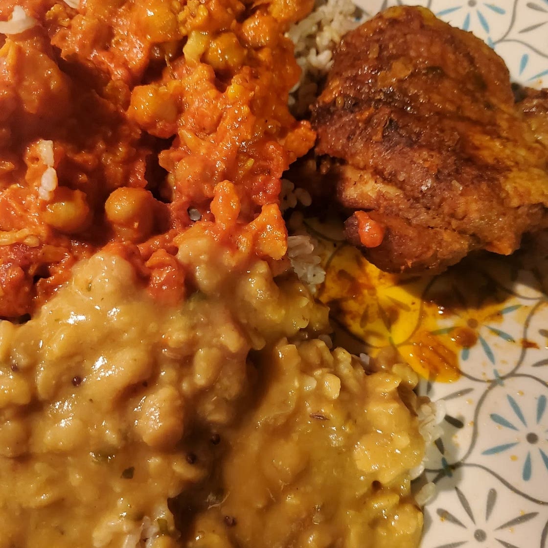 Cauliflower and Chickpea Masala