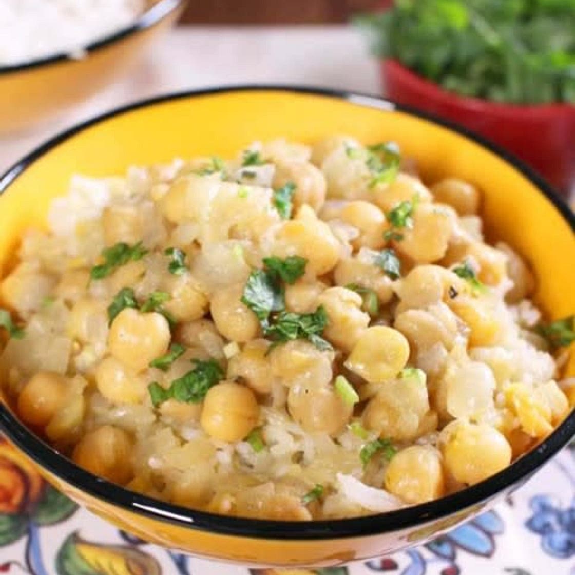 Chickpea Curry For One