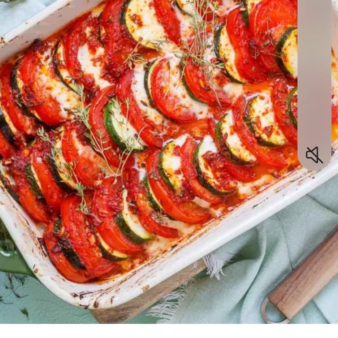 Tomaten Mozarella Zucchini