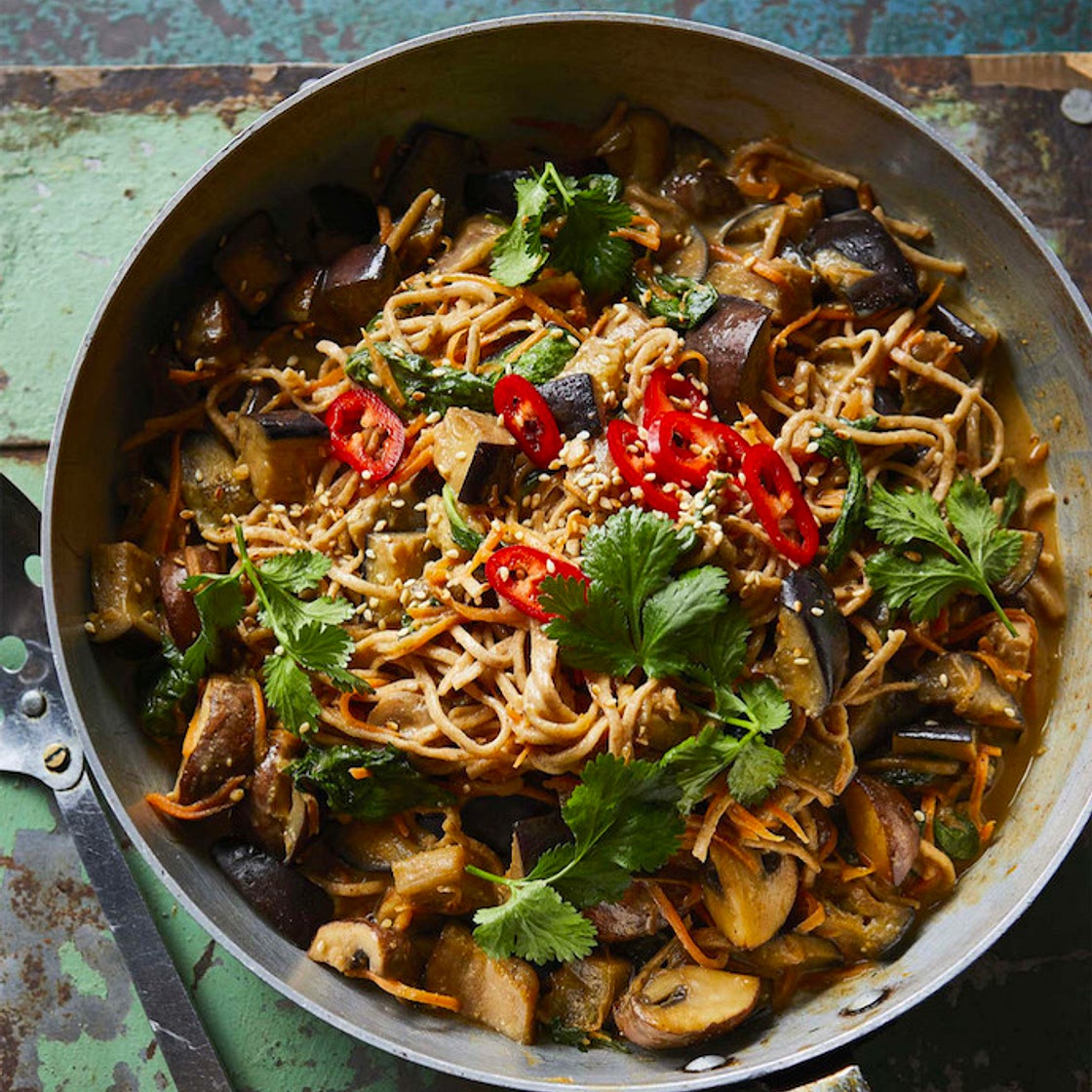 Chilli Peanut Noodles