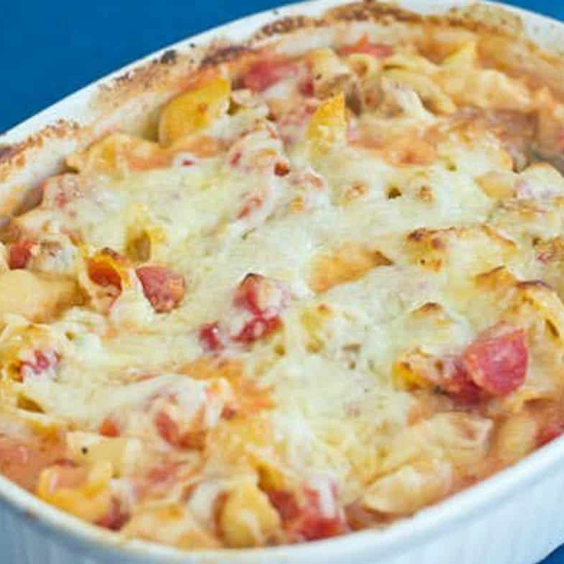 No Boil Pantry Pasta Bake