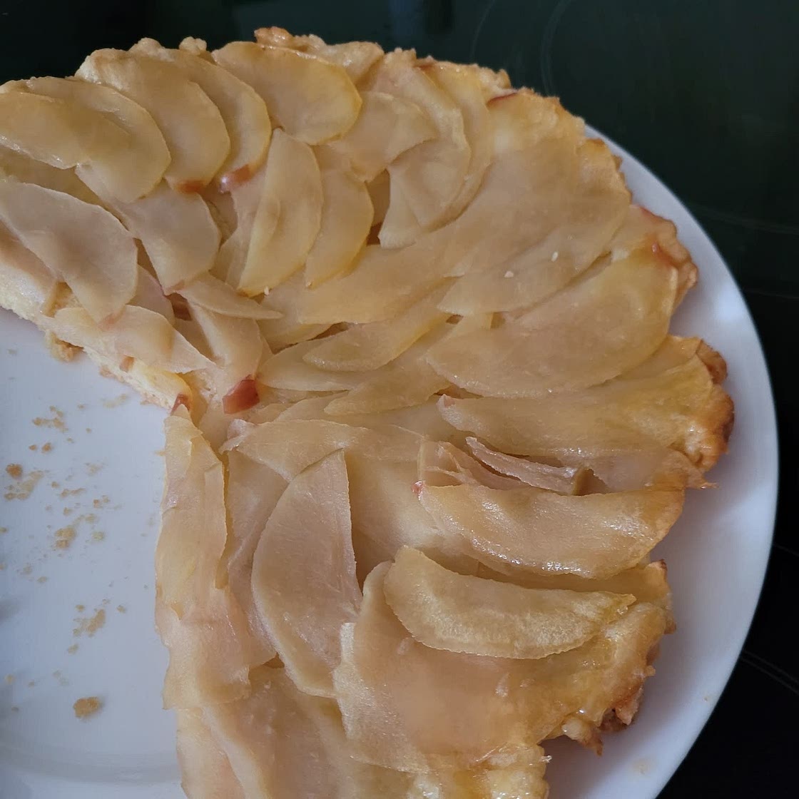 Apfel - Karamell - Tarte