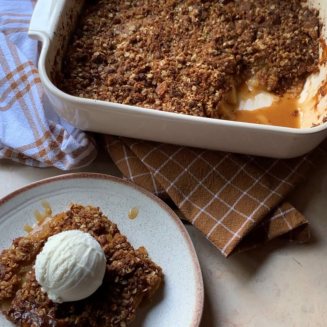 Apple crisp 🍎