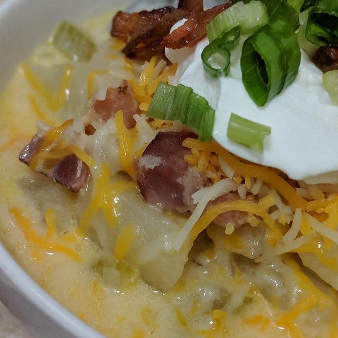 Creamy Potato Soup (#BricknellFamilyRecipe)