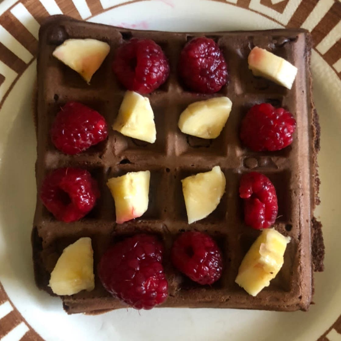 Chocolate waffles 