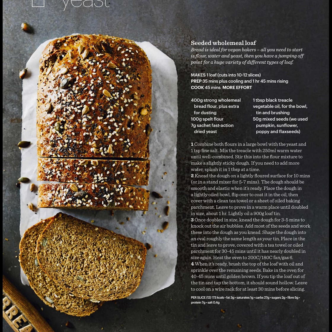 Seeded wholemeal loaf 