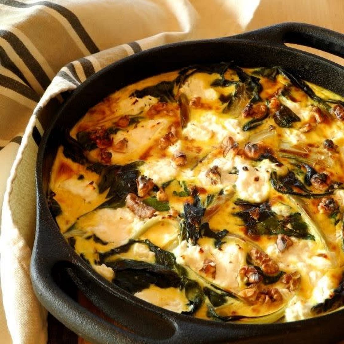 Gratin blette chevre noix (ok)