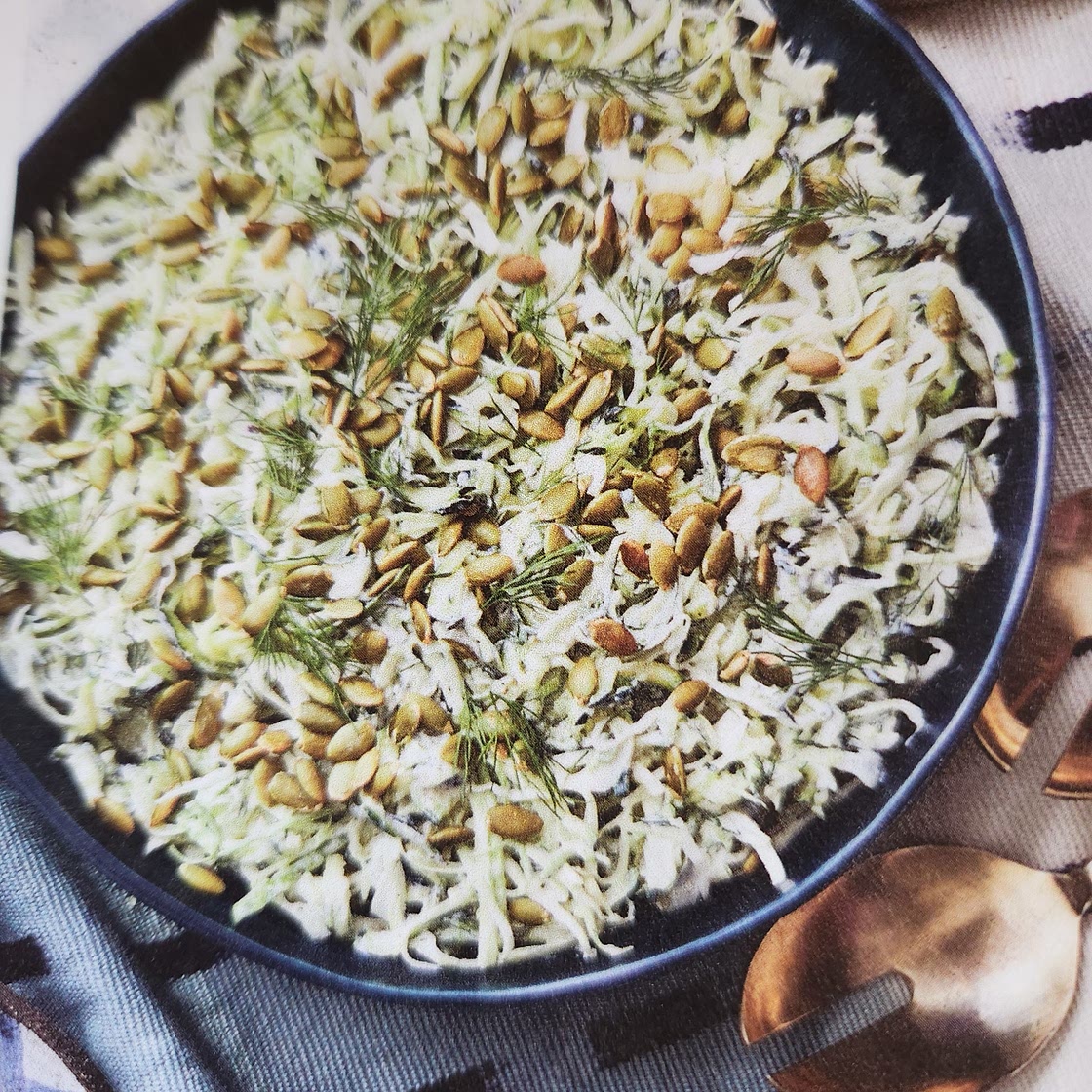 Zucchini Tzatziki Slaw