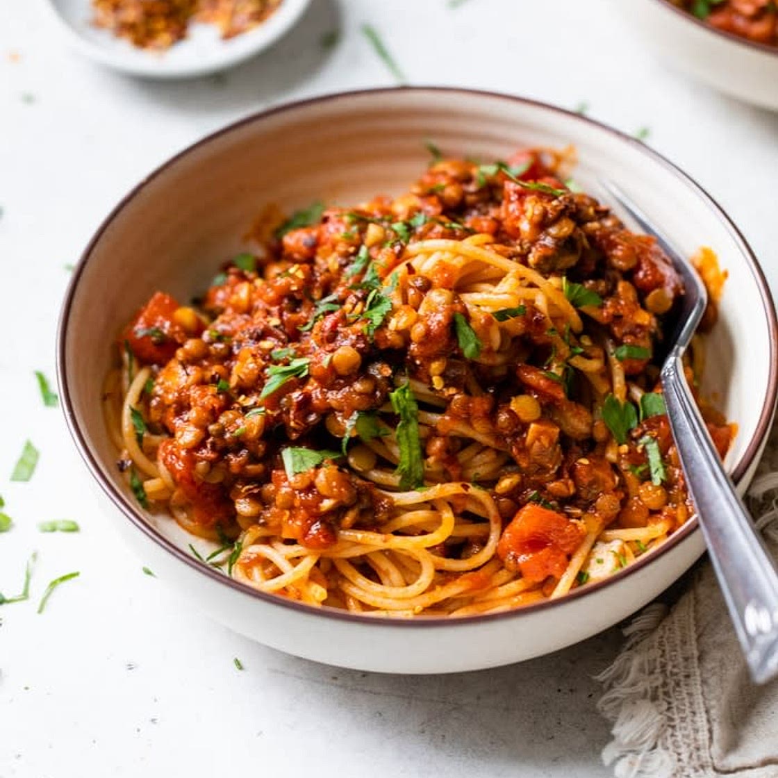 Lentil Bolognese