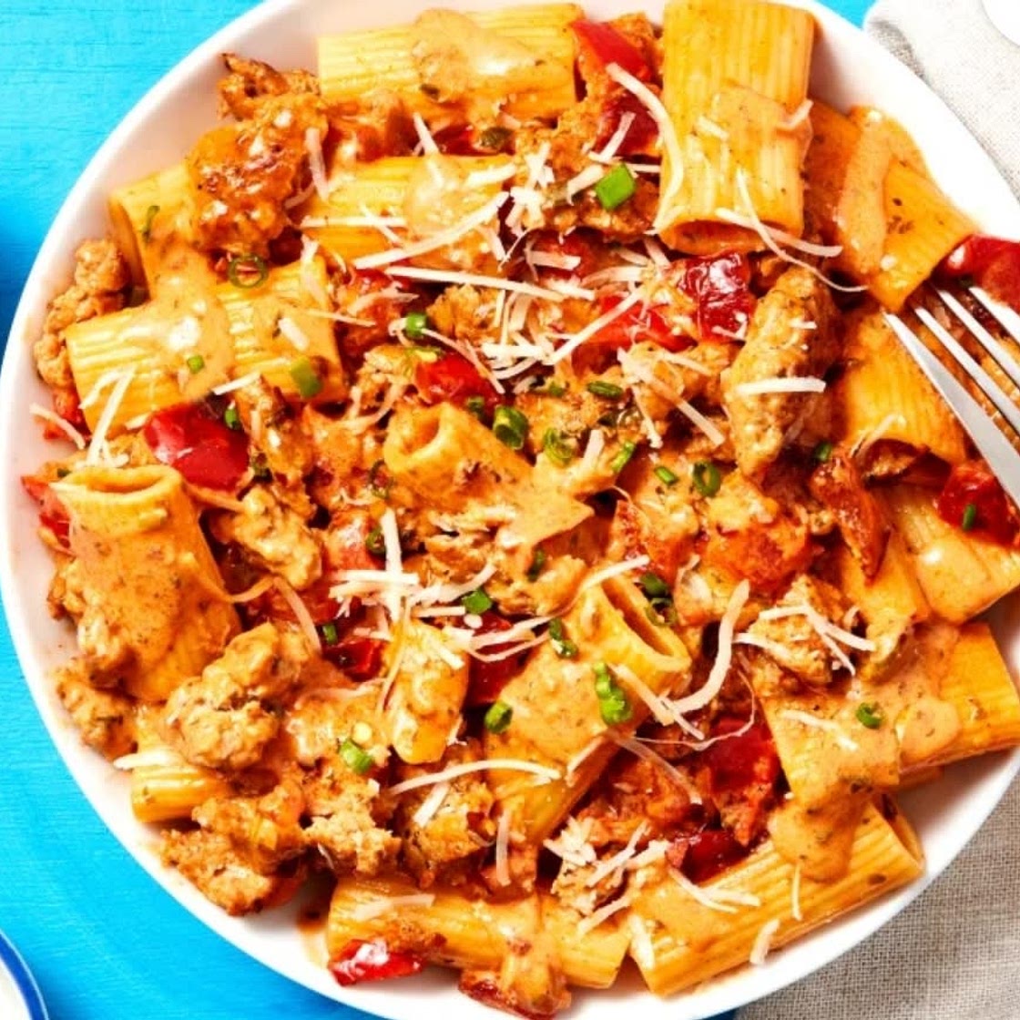 Chicken Sausage Rigatoni