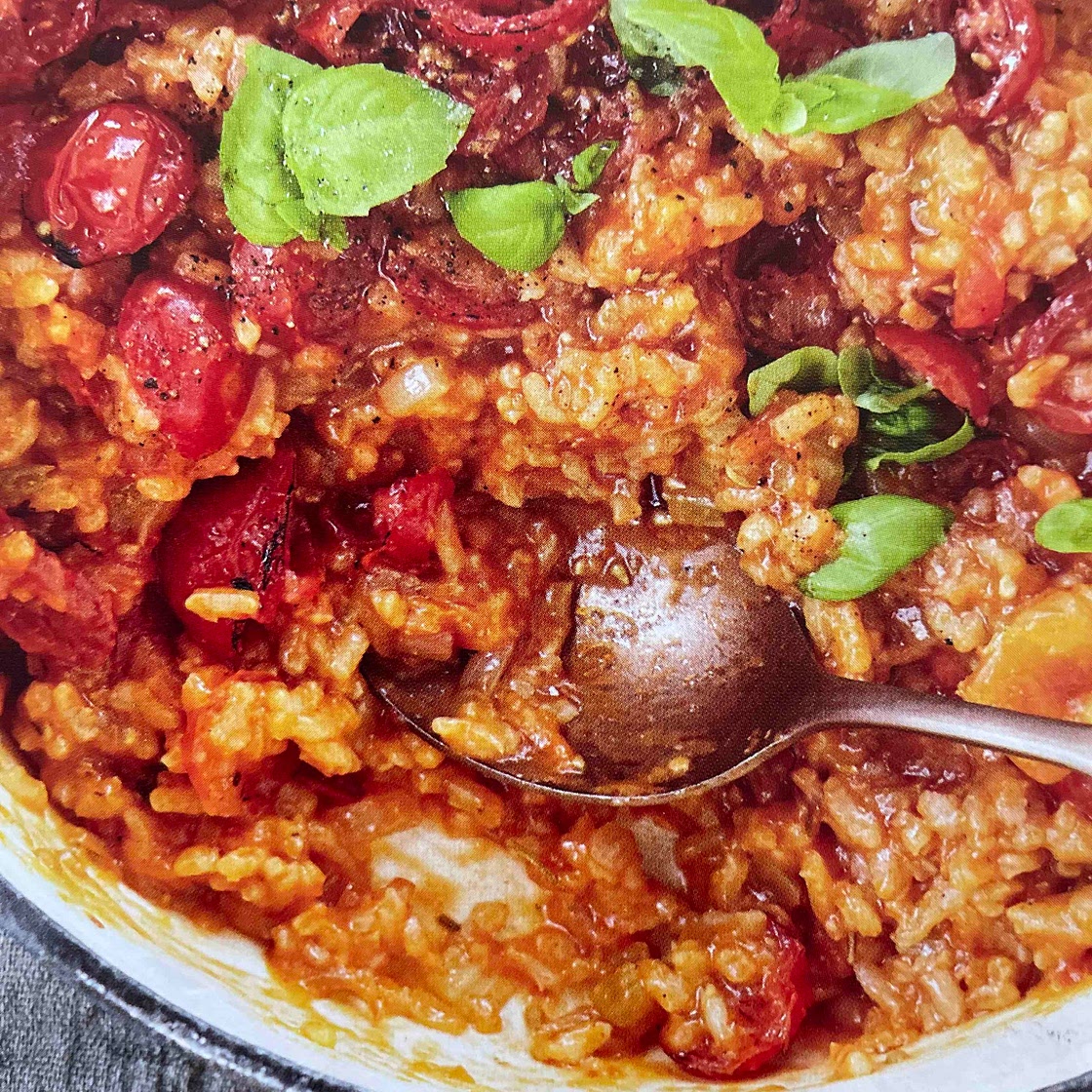 Tomato risotto
