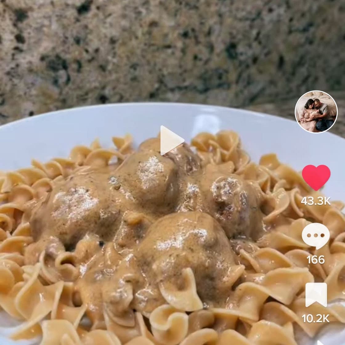 Tictok slow cooker swedish meatball