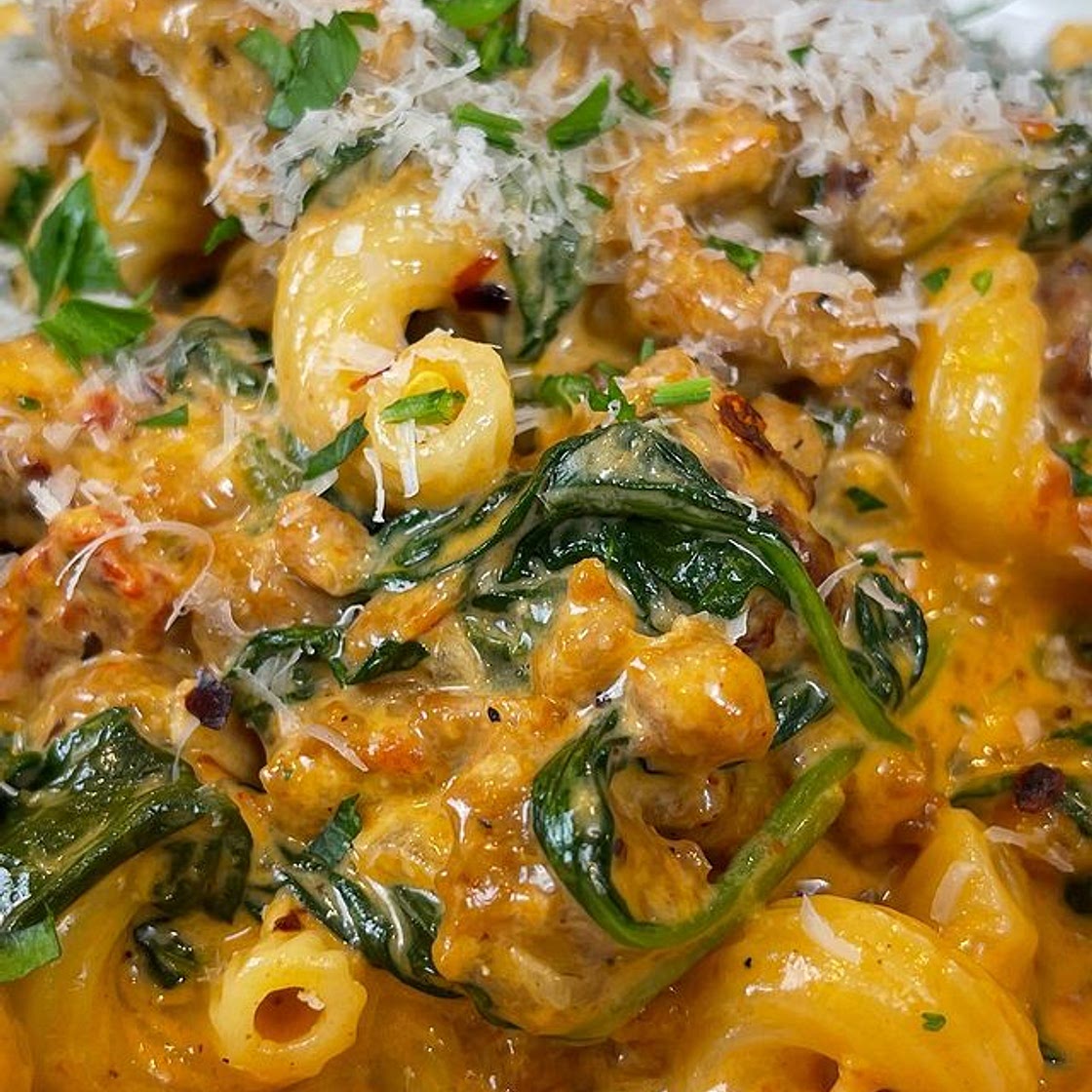 Spicy Cavatappi Pasta in under 30 Minutes π₯π