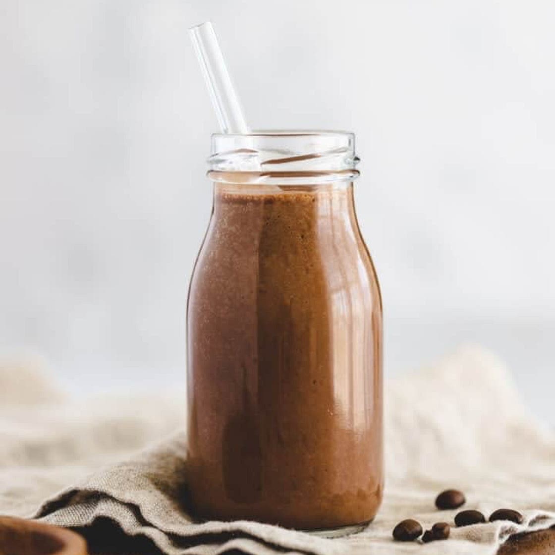 Morning Breakfast Mocha Green Drink 