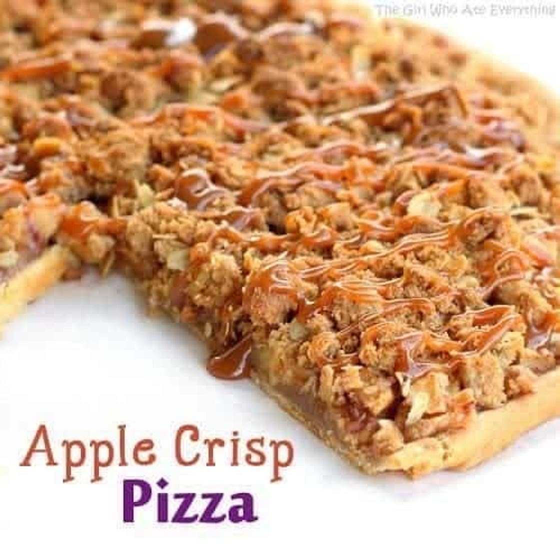 Apple Crisp Pizza