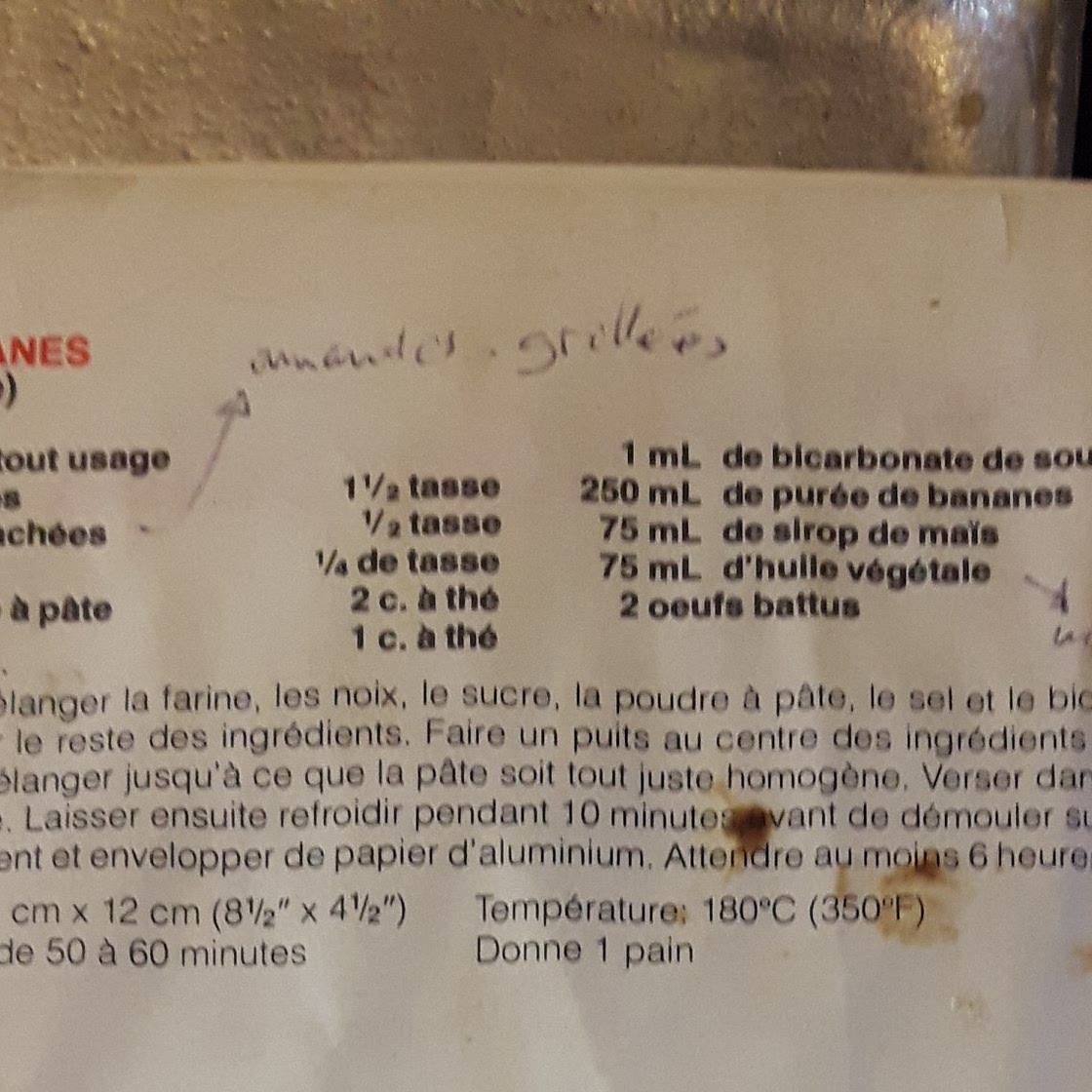 Pain aux bananes - Five Roses
