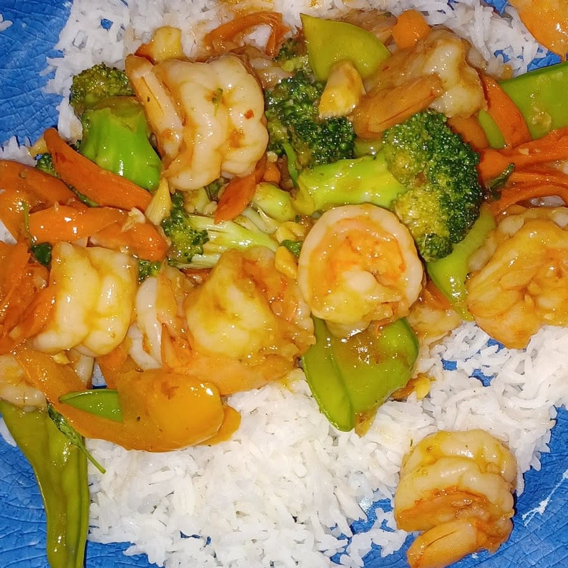 Garlic Shrimp Stir Fry