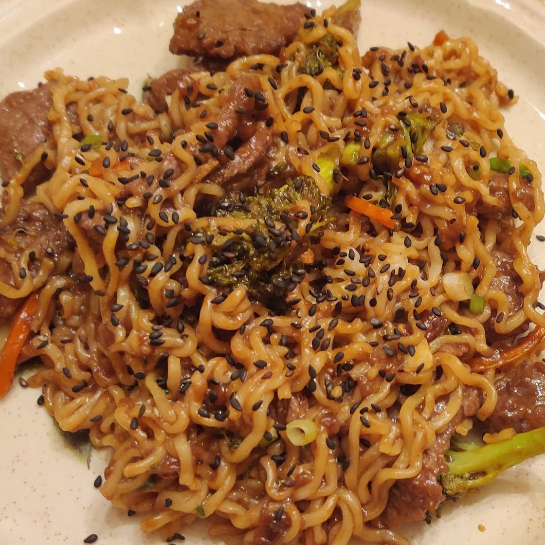 Mongolian Beef Ramen