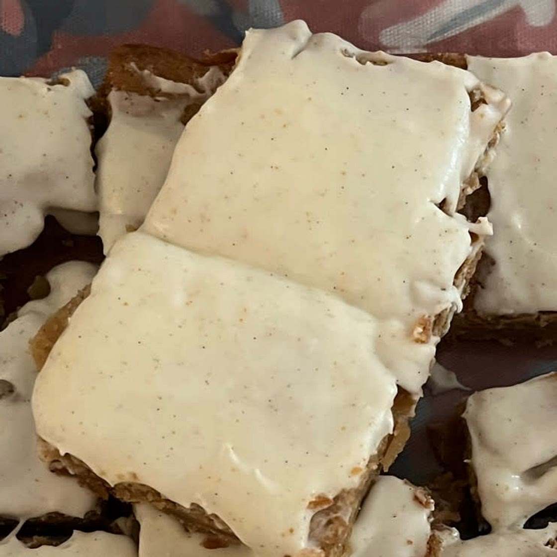 Brown Butter Apple Blondies