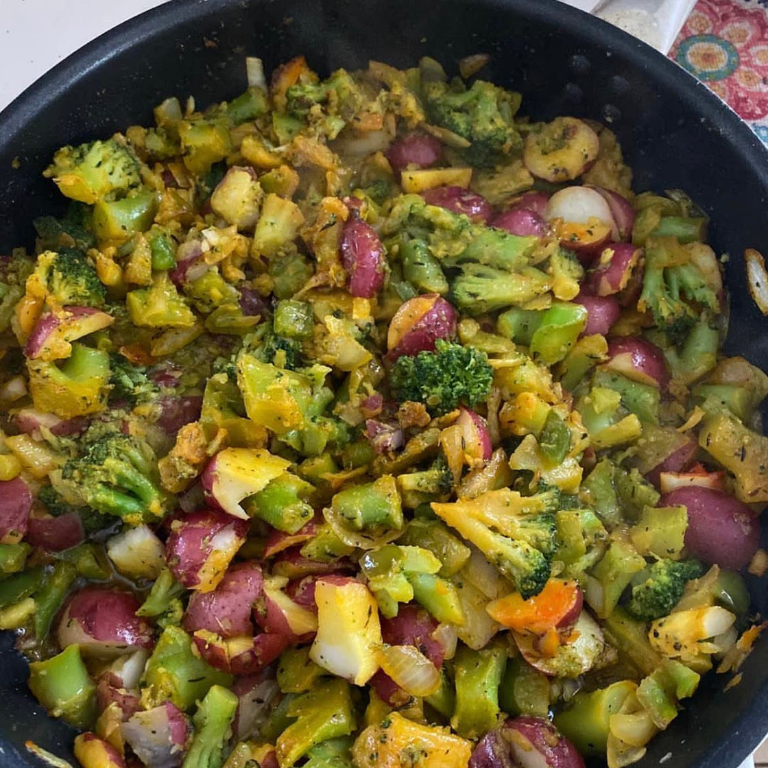 Red Potatoes and Cabbage 