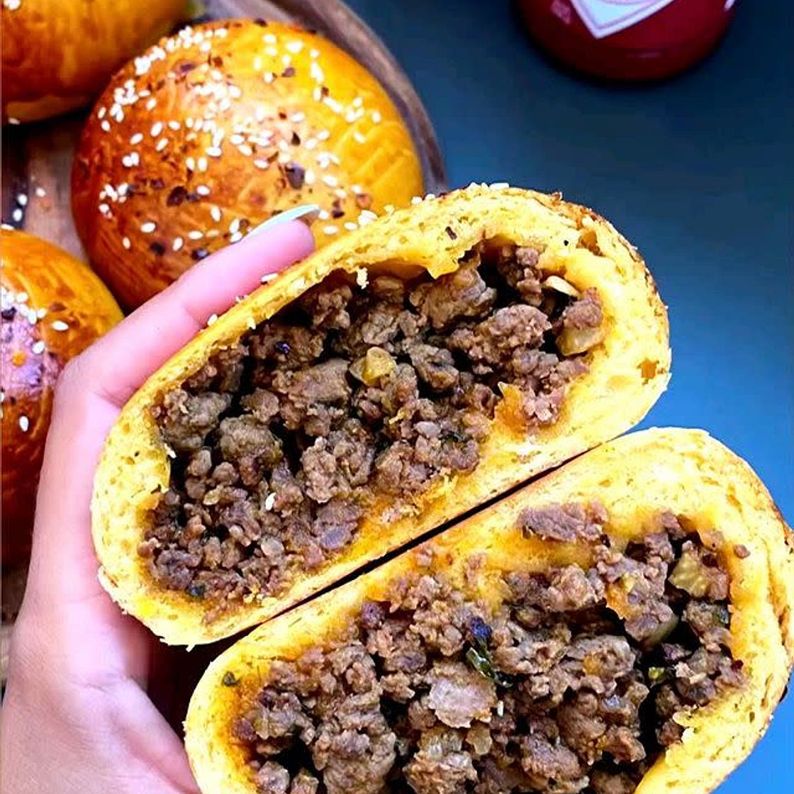 Sriracha Beef Rolls