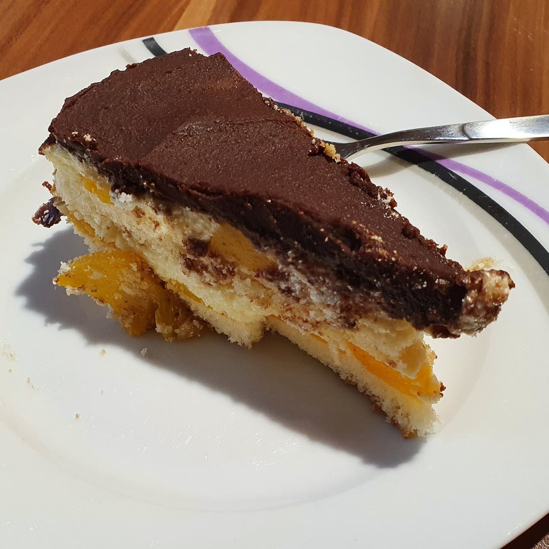 Schoko-Frucht-Schnitten