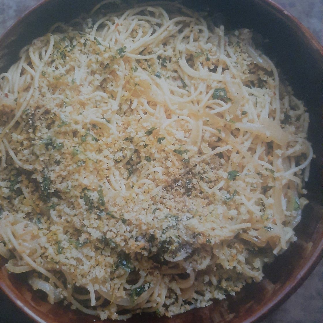 Pasta with Golden Onions