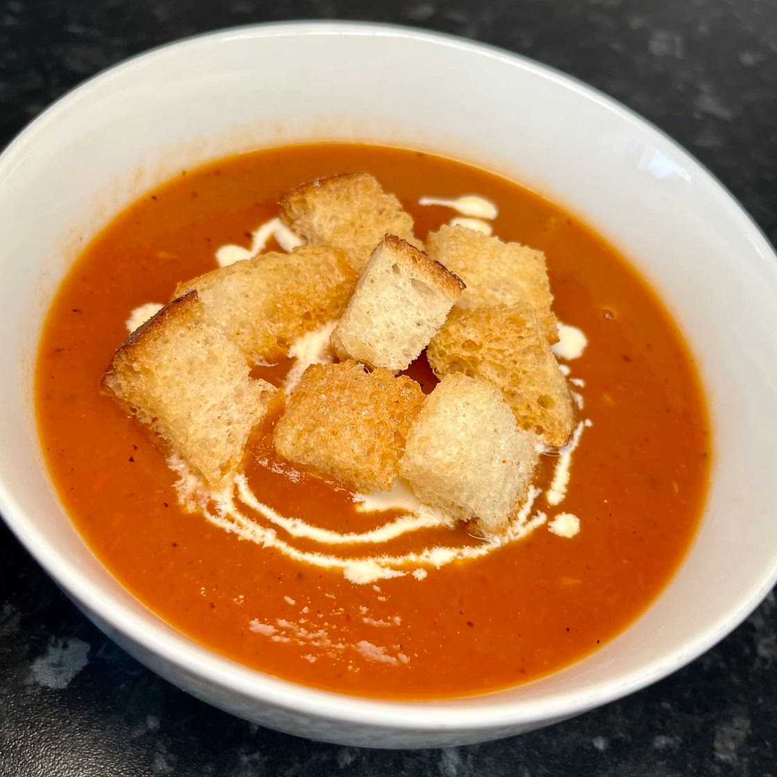 Roasted Tomato and Red Pepper Soup
