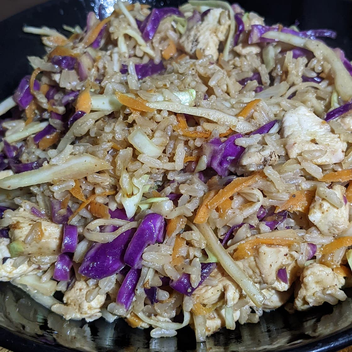 Thai Chicken and Cabbage Skillet