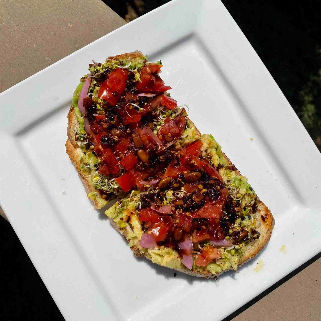 Chili Oil Avocado Toast