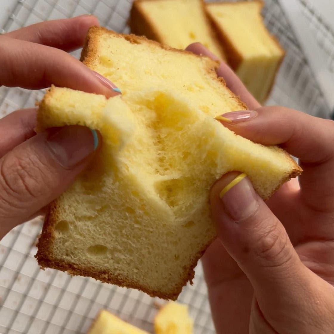 Air-Fryer Chiffon Cake