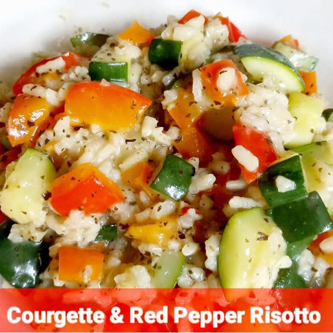 Red Pepper & Courgette Risotto (3.5g fat)