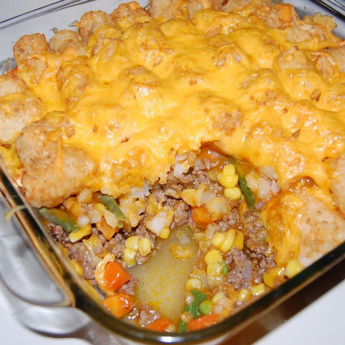 Tater tot casserole
