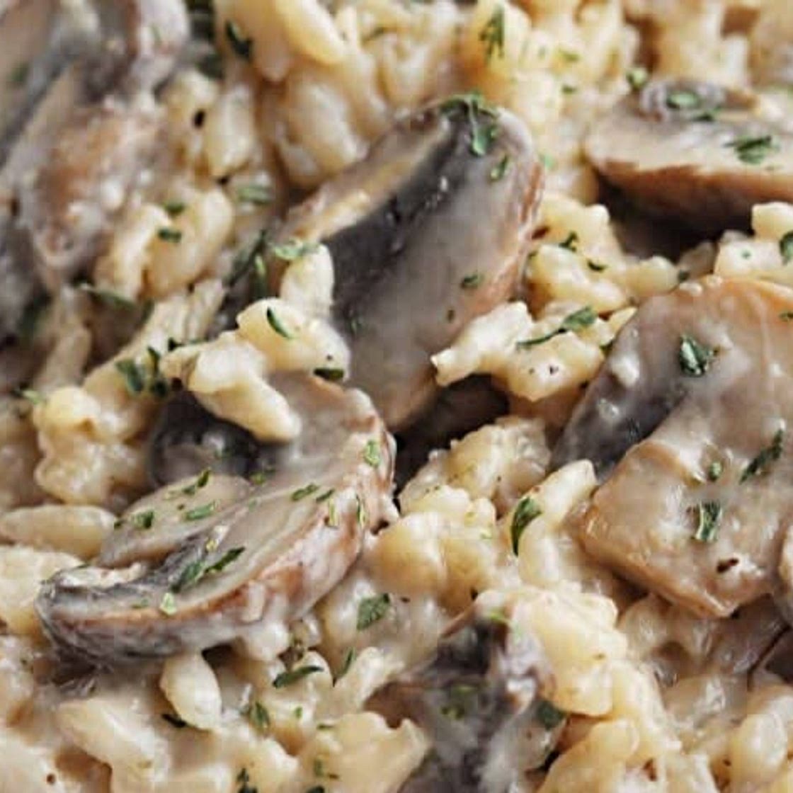 Mushroom & Tarragon Risotto (3.65g fat)