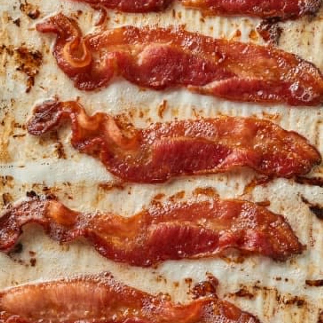 Bacon, Perfect oven baked