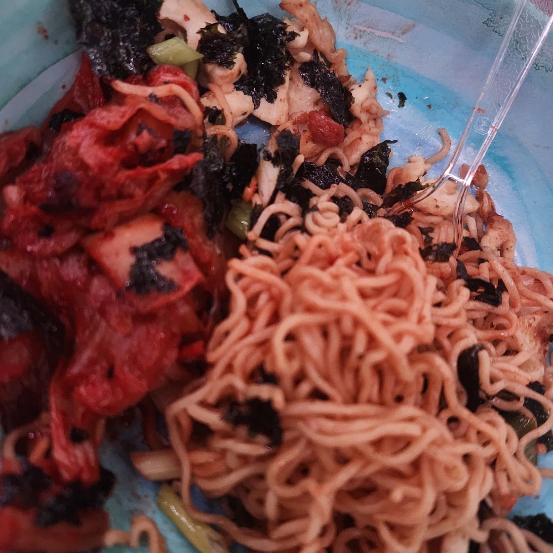kimchi chicken ramen