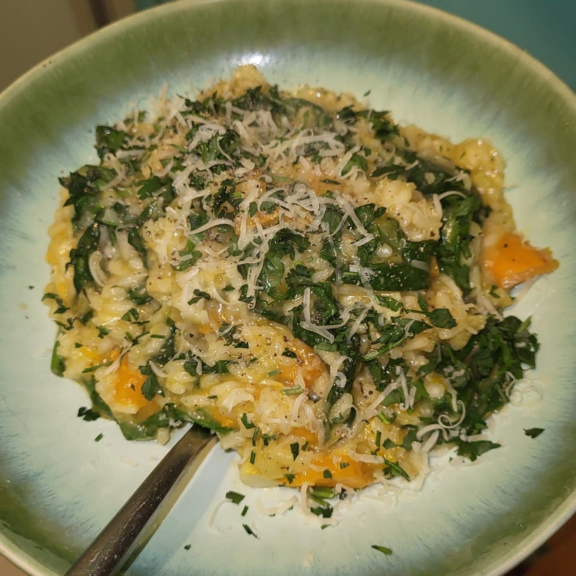 Butternut Squash Risotto ( Instant pot or stove-top)