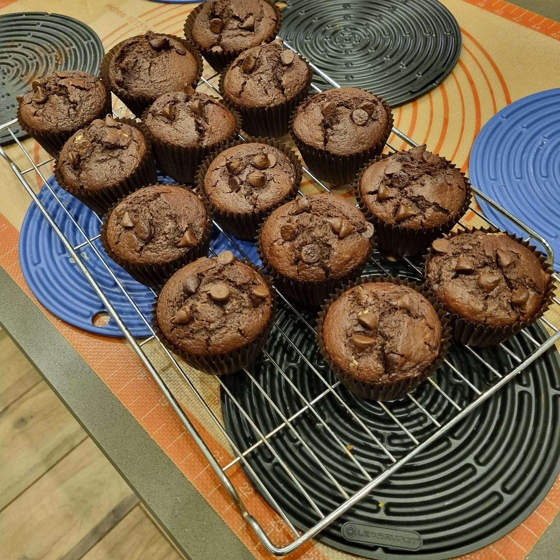 Chocolate muffins