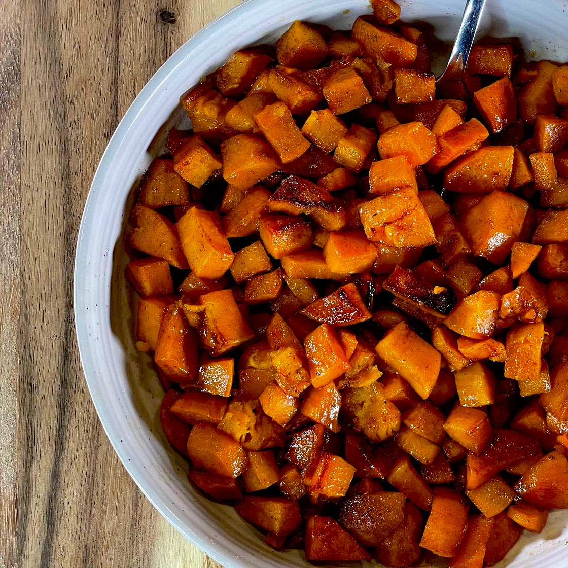 Honey Roasted Sweet Potatoes