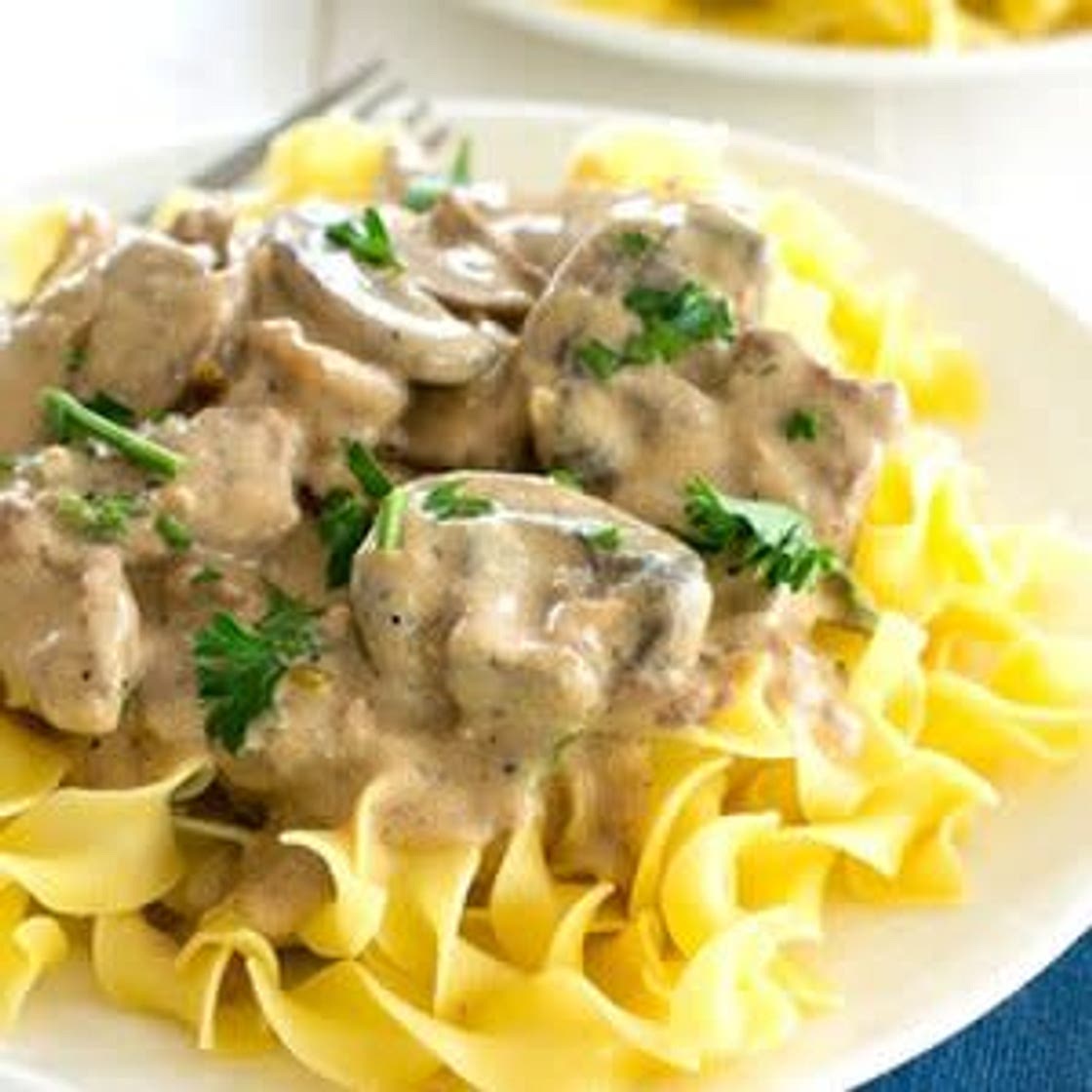 Beef Stroganoff