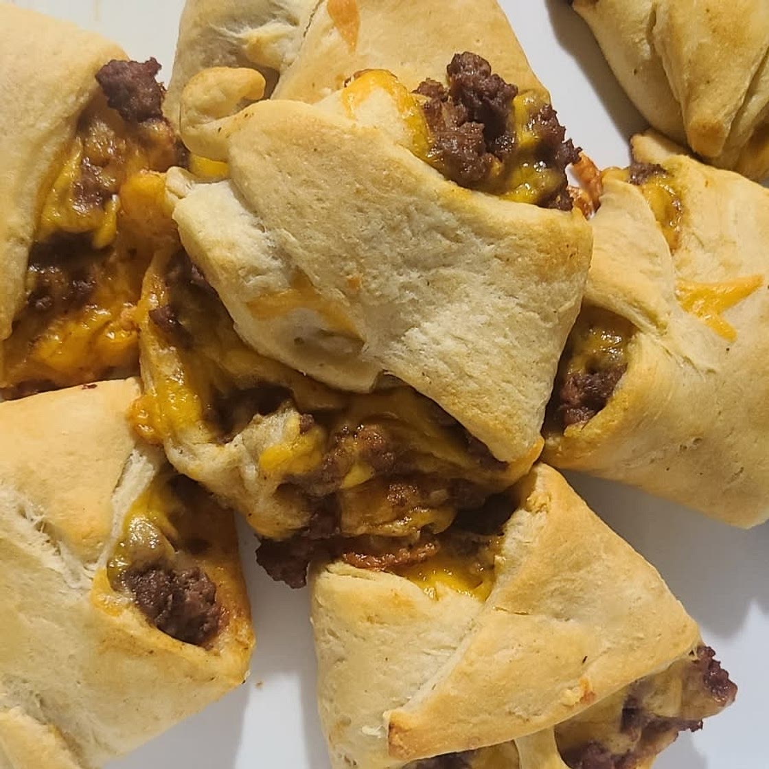 Venison Stuffed Crescent Rolls